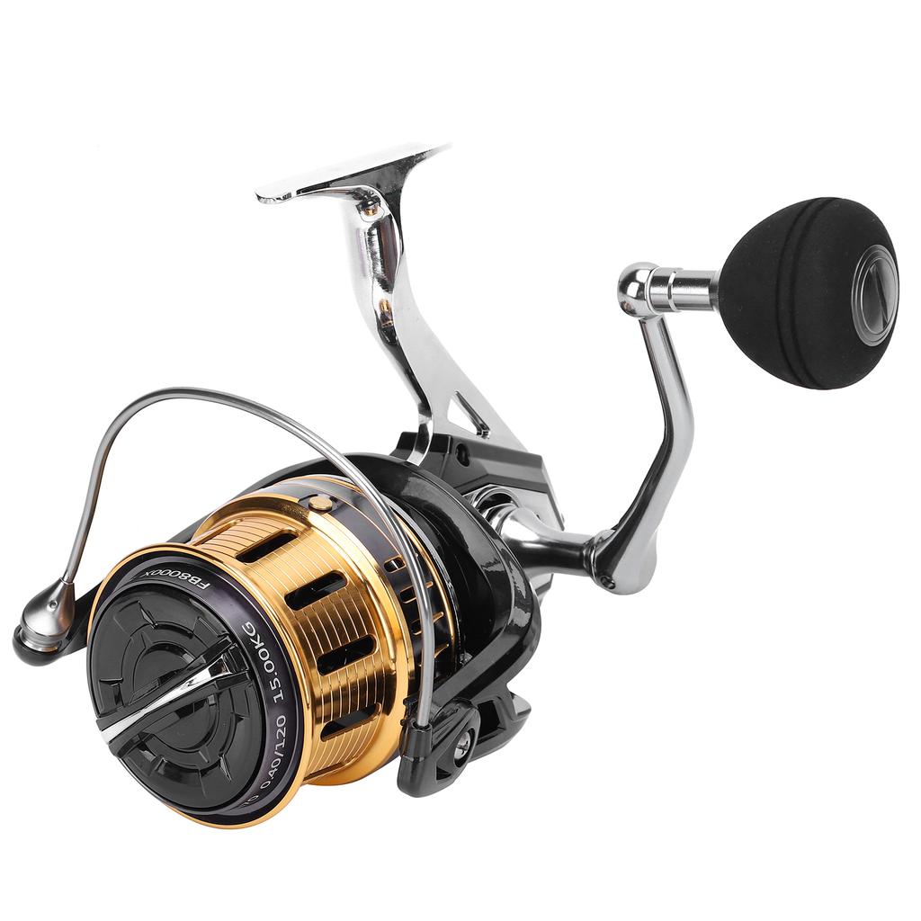 Far Throw Fishing Reel Metal 5+1BB Bevel Cup 4.1:1 High Speed Spinning Fishing Wheel(FB8000 )