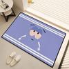 Funny Cute Cartoon Art Home Bedside Rug Kitchen Bath Floor Mat Hallway Park Balcony Carpet S-South Entrance Doormat Hogar Decor