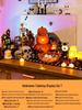 Halloween Glow-in-the-Dark Pumpkin Lantern Set for Party Decorations