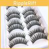 Elegant 10 Pair False Eyelashes For Timeless Natural Makeup Look