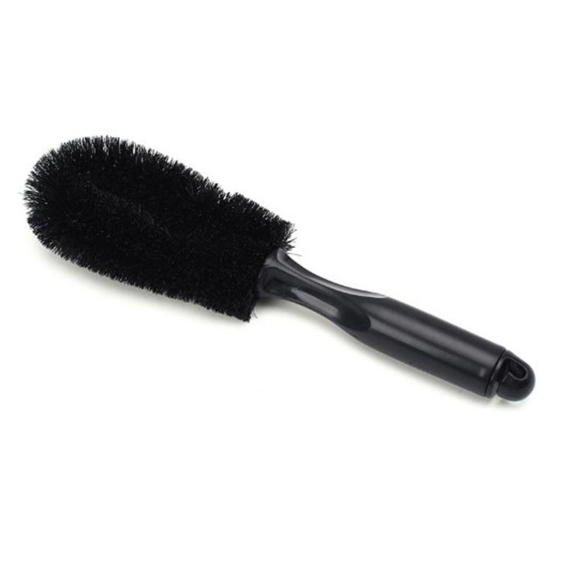 Alloy Soft Cleaning Brush Washing Clean Tool Tire Car Wheel Microfiber Cleaner