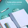 A4 Transparent Water Drop Rod File Folder with Pull Clip for Office Reports and Contracts
