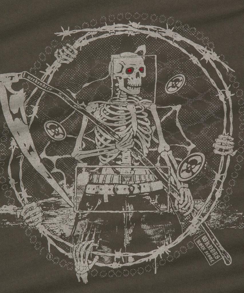 WKNDRS [Koin Seoul] Reaper T-Shirt (Brown)