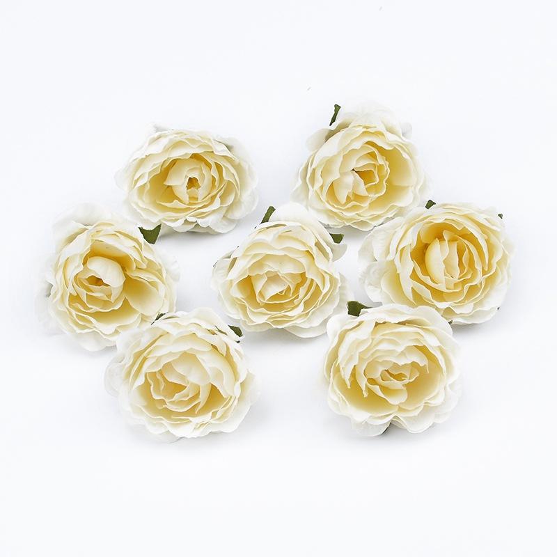 10/30pcs Artificial Flowers Silk Rose peony Wedding bridal bouquet Outdoor Garden Home vase Wreaths Holiday Party Diy gift Decor