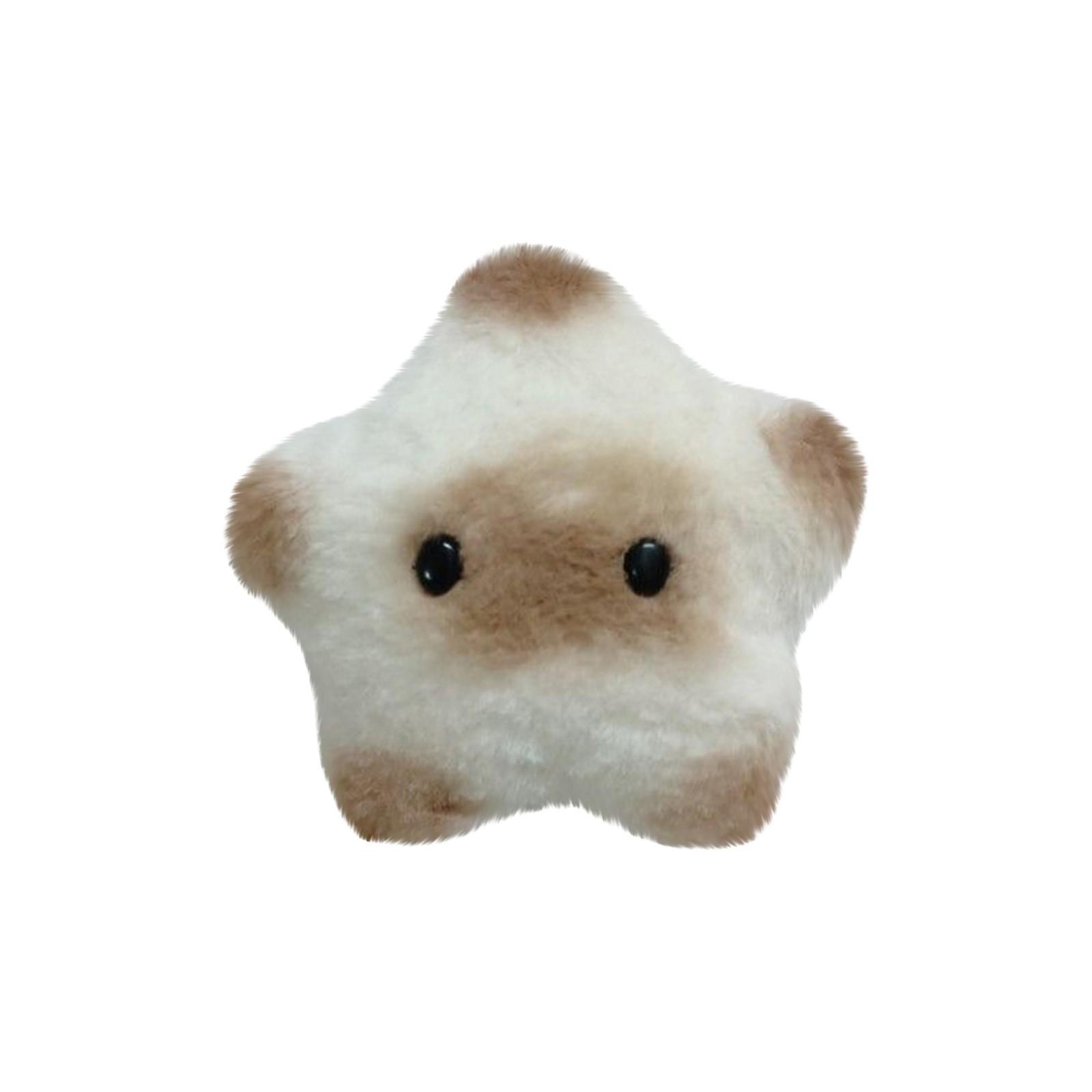 

Креативный домашний пищащий плюшевый кулон, милая кукла, милый кулон для ключей, украшение жизни One Size белый