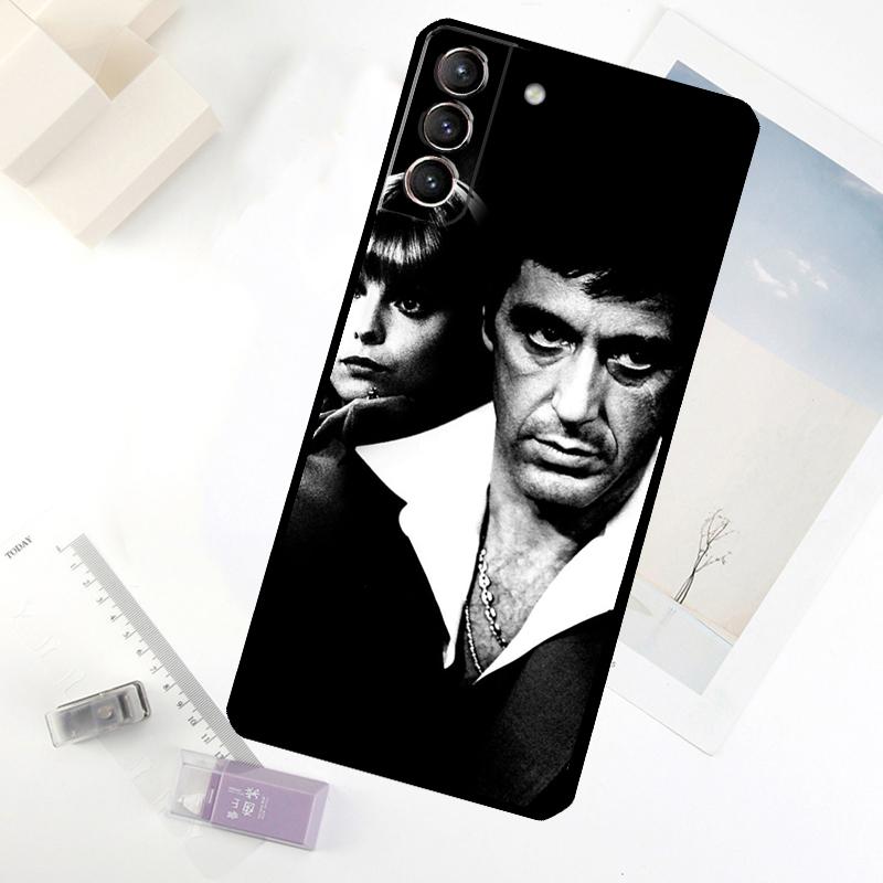 Scarface Tony Montana Phone Case For Samsung Galaxy S25 FE S20 FE S21 S22 S23 S24 S25 S26 Ultra S10 S25 Plus Cover
