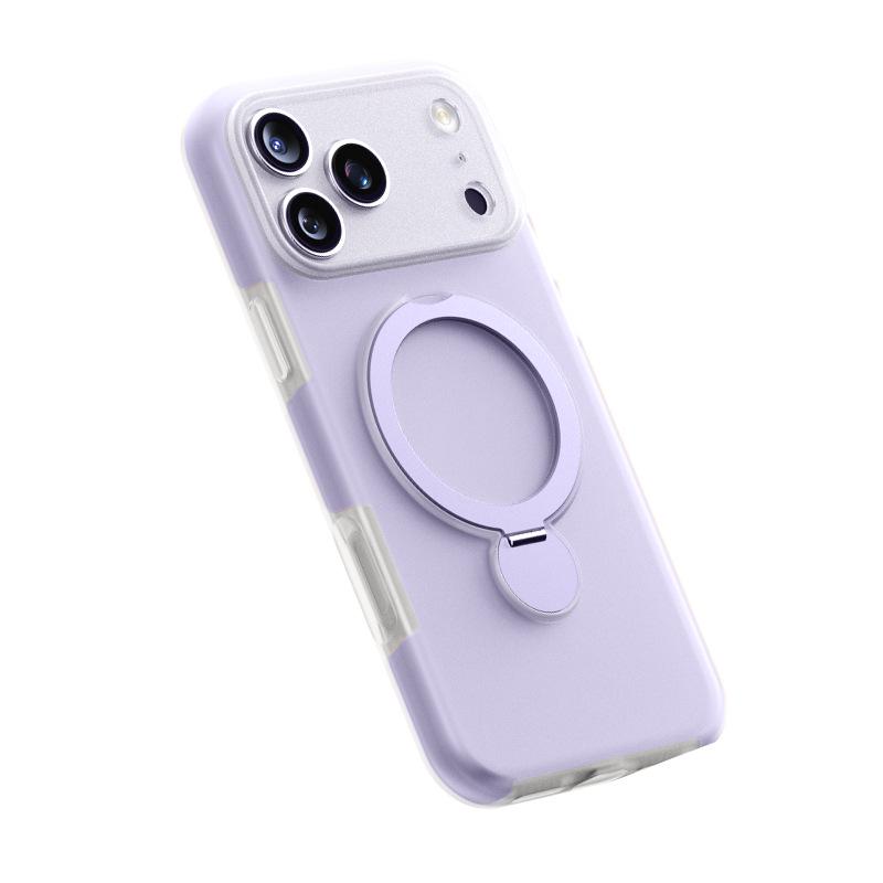 

iPhone 17 Pro Max Double-Layer Magnetic Jelly Case with Wireless Charging Compatibility 16 Pro