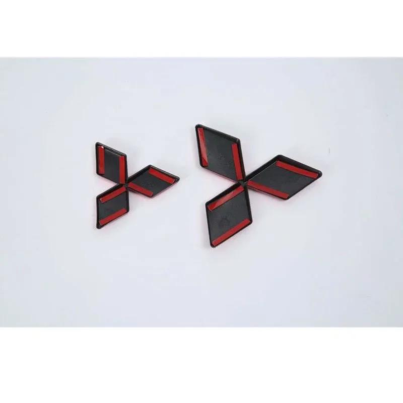 3D Auto Frontgrill Emblem Heckklappen Aufkleber Abzeichen für Mitsubishi Outlander 2016 Eclipse Cross 2018 Auto Zubehör