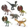 Mini Modèle de Dinosaure Jurassique Velociraptor Miniatures Tyrannosaure Rex Baryonyx Deinonychus Décoration de Maison Figurines Décoration