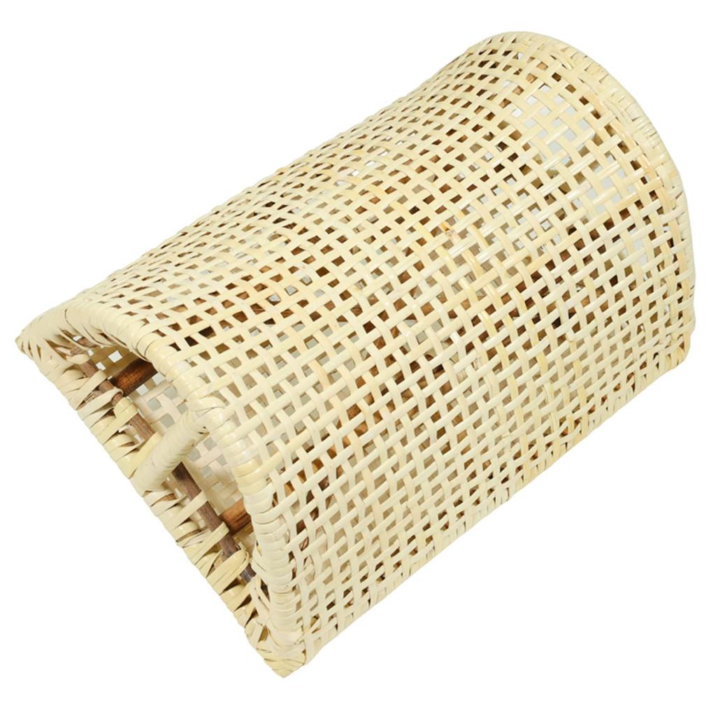 Oshimaya Rattan Neck Pillow, Natural, Approx. 30 X 20 X 10 Cm