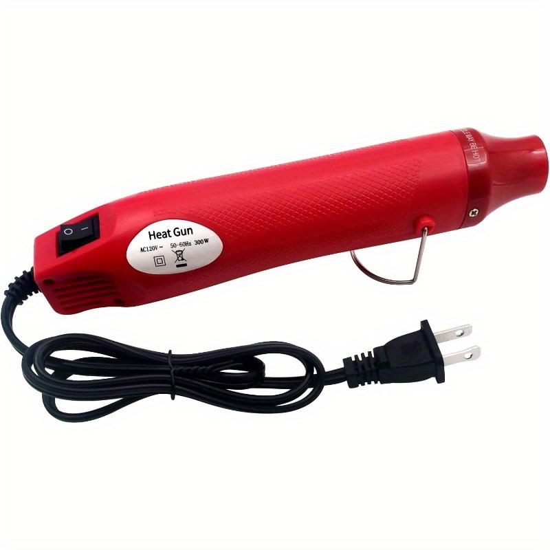 

Термофен, мини-фен для поделок своими руками, портативный термофен для тиснения, термоусадочной пленки, сушки краски красный