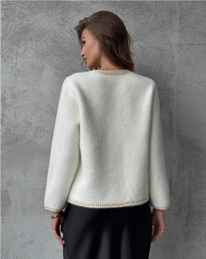 Women's Autumn V-Neck Loose Knit Cardigan