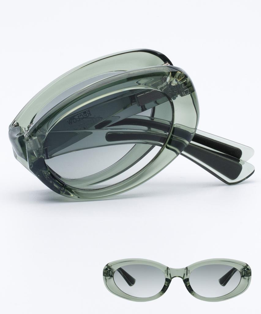 Likkeullou Rc Nirnir Folder Sunglasses Green