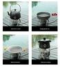 Mountain Guest Portable Folding Gas Stove - Multi-purpose Outdoor Cooker for Camping