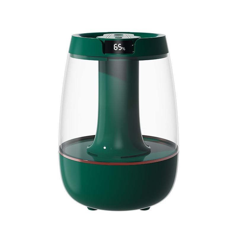 

Dual Spray Digital Humidifier: Silent USB Desktop with Large Mist Output