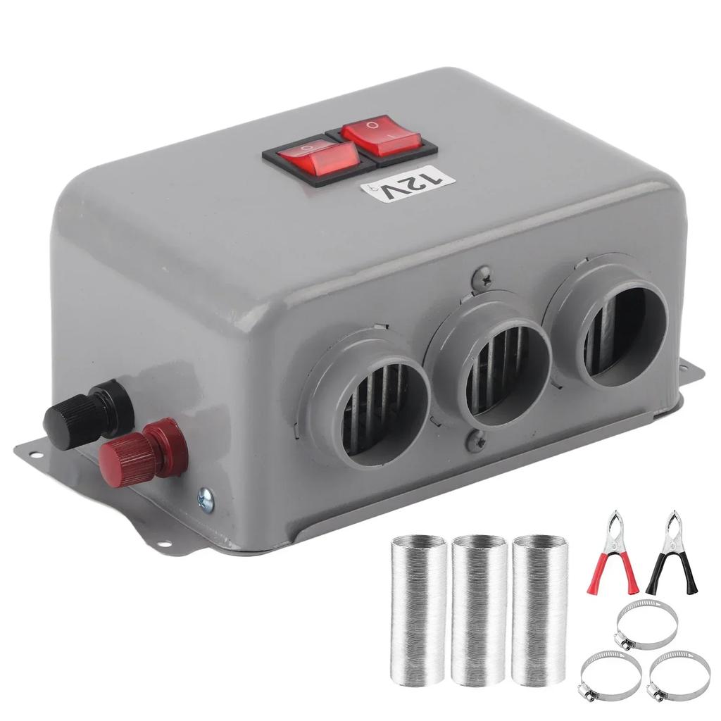 450W-600W Car Heater Fan 12/24V Defrosting Fog and Snow Electric Heater Windshield Defogging Demister for RVs Trucks Boat Amagi
