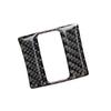 Carbon Fiber Style Car Accessories Interior Warning Lamp Button Trim Cover ABS For Mazda 3 Axela 2013 2014 2015 2016 2017 2018