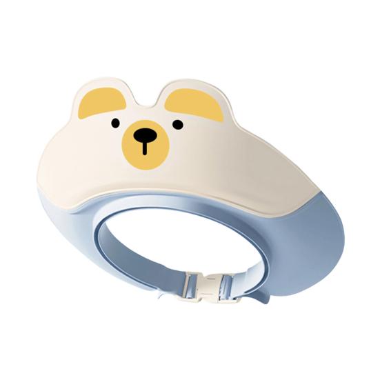 

Adjustable Baby Shampoo Cap Waterproof Soft Bath Visor for Toddlers 1-3 Years Gentle Hair Wash Shield Protects Eyes Ears Nose BPA-Free Safe Bath