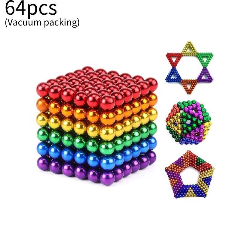Colorful Neodymium Magnetic Balls 5mm Educational Toy Creative Experiment Magnets
