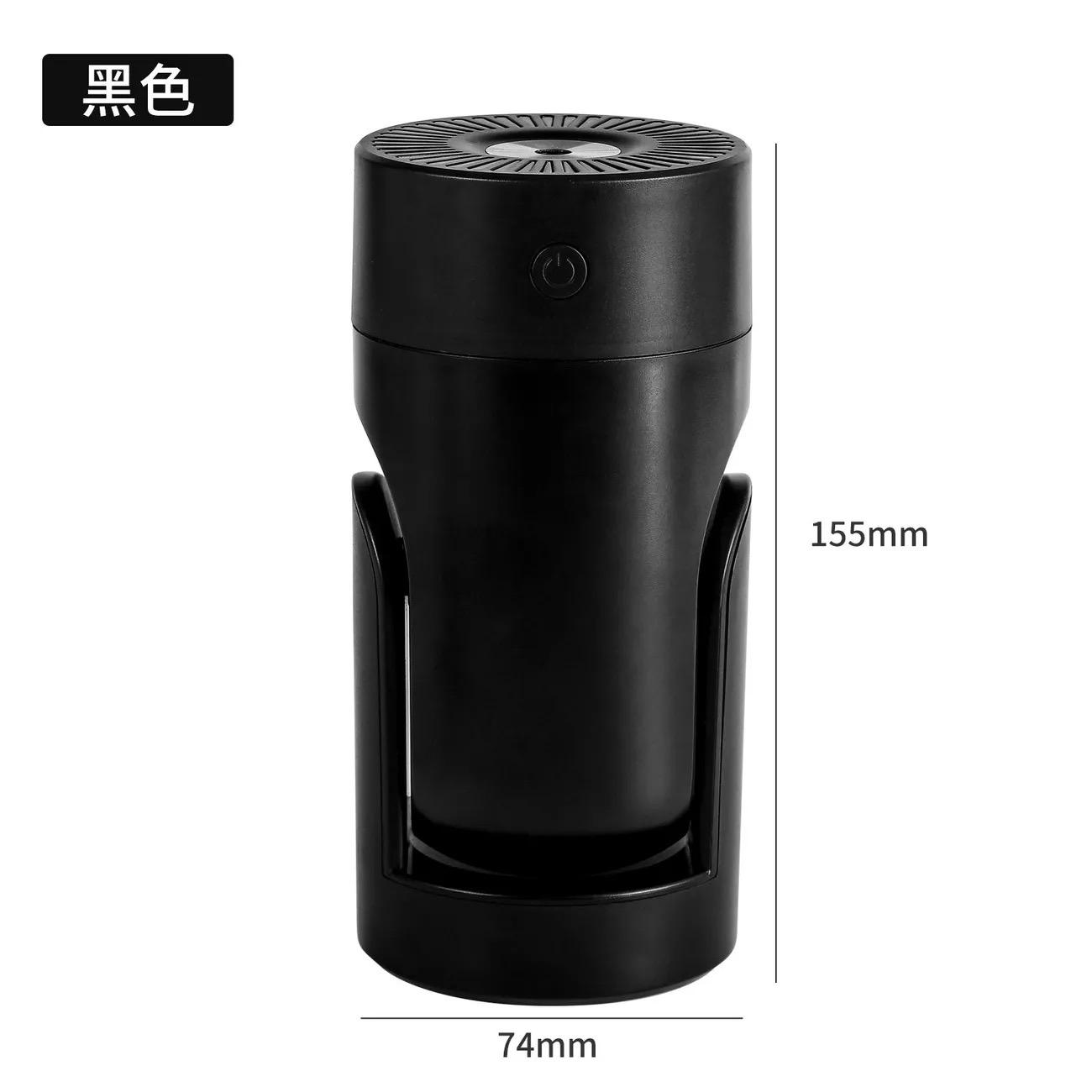 Air Humidifier Aroma Diffuser USB Rechargeable Humidifier Ultrasonic Cool Mist Maker Fogger Adjustable Mini Mist Maker Home New чёрный