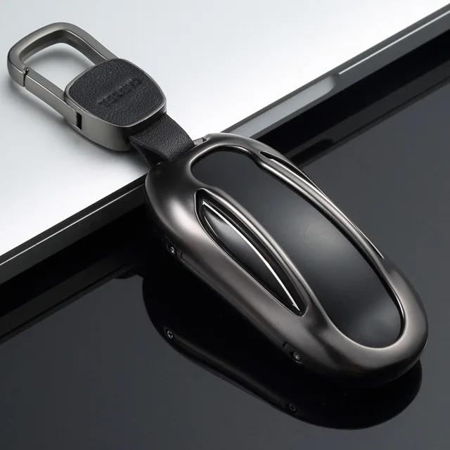 Suitable for Tesla keychain model3 card modely sY modelx car remote control case