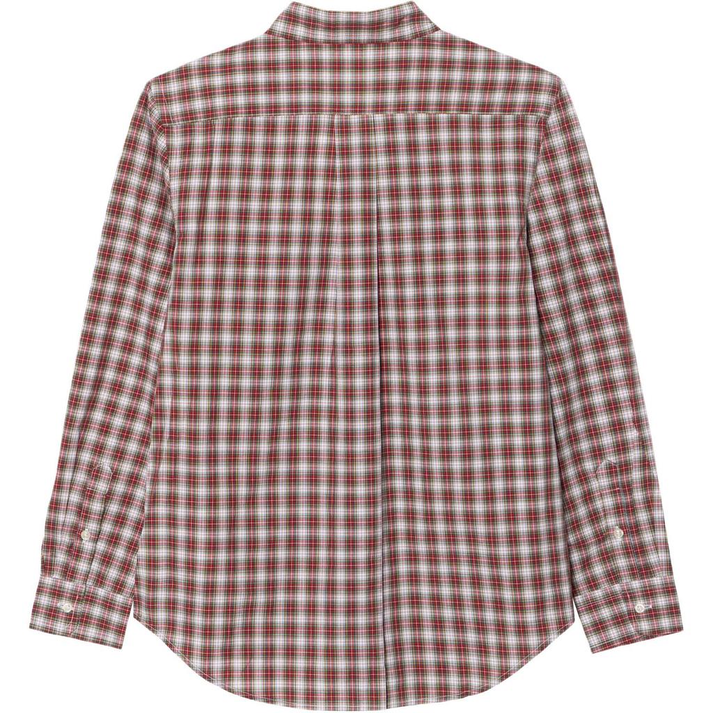 Polo Ralph Lauren Shirt Ss25 Plaid Single-Breasted Long Sleeve Kids Shirts Multicolor 323918249-014