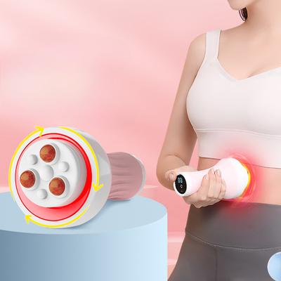 Bian Shi Rubbing Belly Instrument Handheld Portable Fully Automatic Massage, Fat Rubbing and Belly Massage Tool, Vibration Abdominal Massager