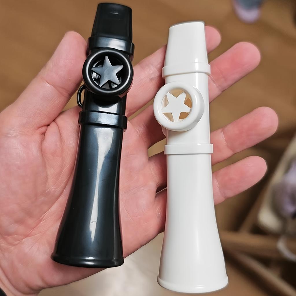 1/2pcs Mouth Flute Instrument Kazoo Shortmouth Flute for Beginners Easy-to-play Instant Improvisation Shows Party Travel Gifts