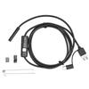 3 In 1 USB Endoscope USB Micro To USB Type-C Borescope Inspection Camera with 6 LED Lights for Android Phone Computer