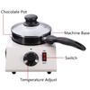 40W Black Electric Chocolate Cheese Melting Machine Mini Non-Stick Ceramic Pot Tempering Cylinder Melter Pan Single Pan Ceramic