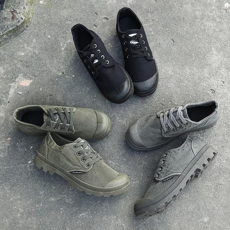 Lässige Sneaker Herren Canvas Schuhe Mode Cool Street Sneaker Atmungsaktive Herren Freizeitschuhe Männliche Marke Outdoor Tooling Schuhe