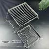 Foldable Stainless Steel Mini BBQ Grill & Stove Stand