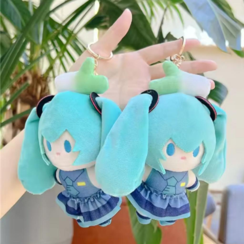 Breloc de pluș drăguț Hatsune Miku Pandantiv Kawaii pentru geantă Accesorii moi pentru cadou de ziua de naștere