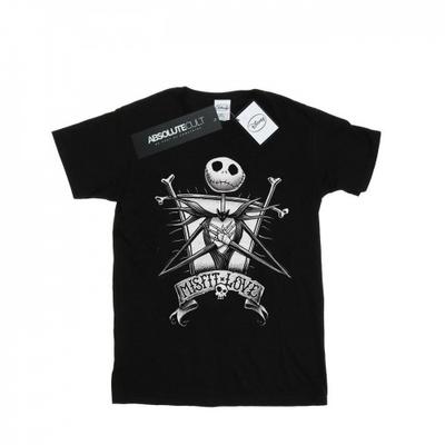 Womens/Ladies Nightmare Before Christmas Misfit Love Cotton Boyfriend T-Shirt
