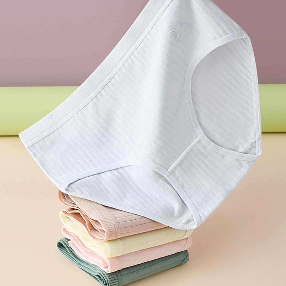 Brand New Breathable Underwear Mid Waist Pants For Spring