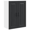 Wall Cabinet PORTO Black 60 X 31 X 80 Cm Particleboard