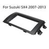 1x Car Stereo Radio Black Plastic Frame Panel Trim Dash For Suzuki SX4 2007-2013
