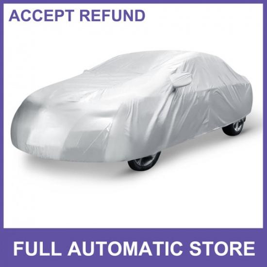 3XXL 190T Polyester Car Sun UV Dust Rain Waterproof Resistant Protective Cover