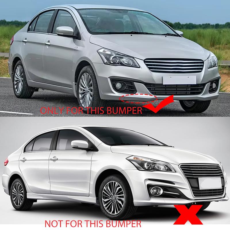 Car Front Bumper Tow Hook Cover Cap Trailer Hauling Eye Lid Unpainted For Suzuki Ciaz 2015 2016 2017 Normal Version 7171278M00