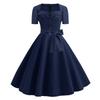 BITCED Fashion Summer Spring  Short Sleeve Casual Dresses
