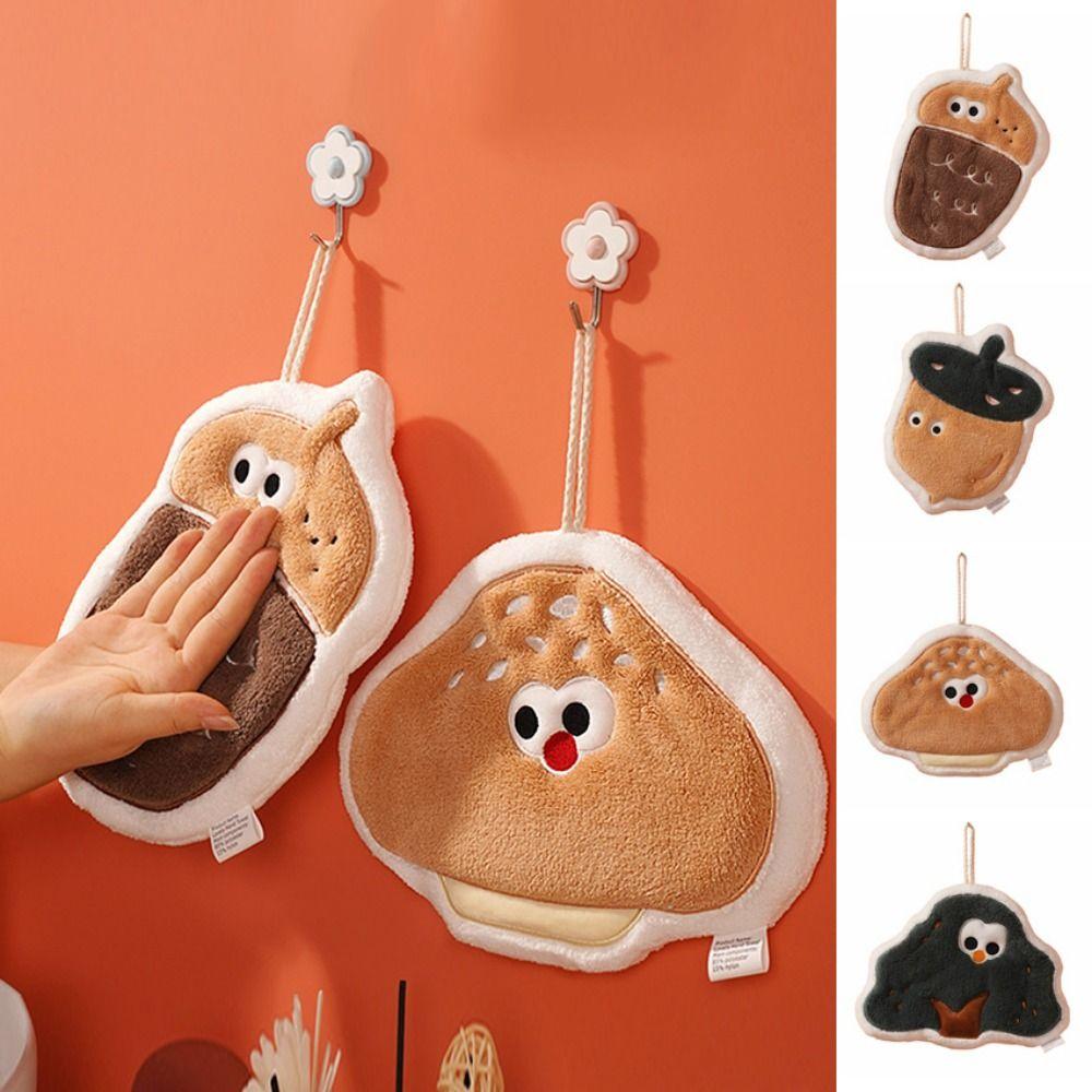 

Креативные мультяшные полотенца для рук, утолщенные впитывающие подвесные полотенца, кухонные полотенца для рук Style 4