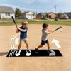 Batting Mat Softball Hitting Training Pad Beginner Baseball Pitching Mat For Youth Beginners School Indoor Outdoor Sports Gym
