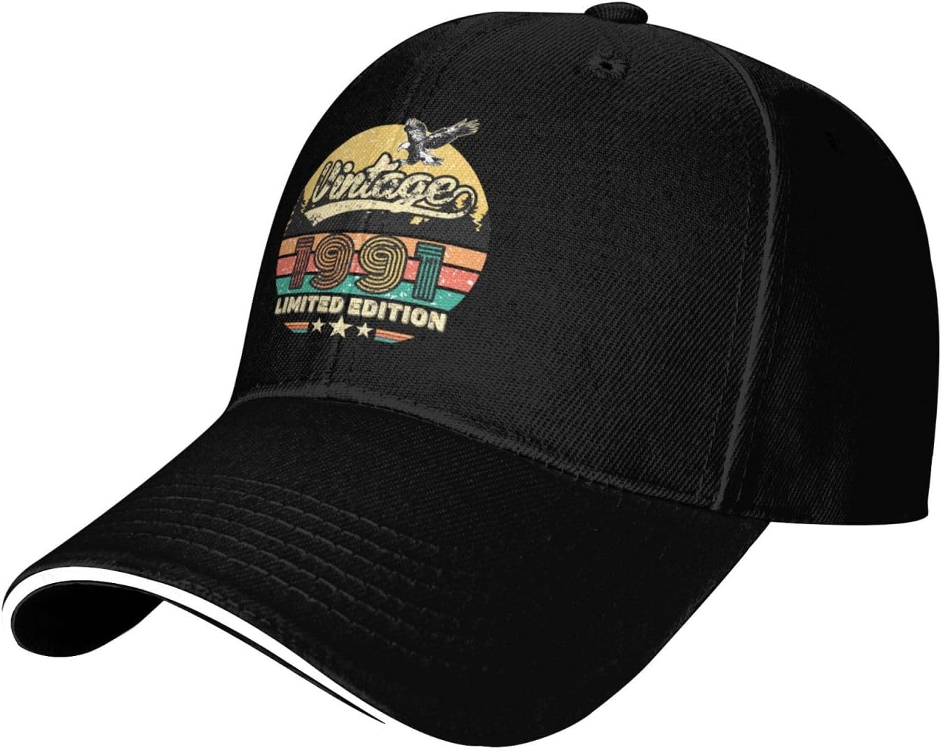 

Vintage 1978 Limited Edition Baseball Cap Polyester Retro Distressed Graphic Sun Hat Casual Adjustable Headwear One Size