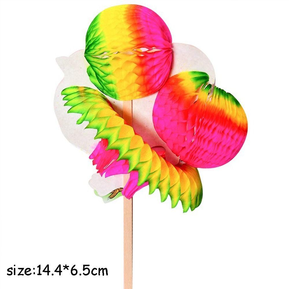 Folk Art Paper Toy Chinese Paper Flipping Toys Handmade Eighteen Changes Magic Flipping