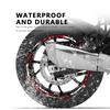 Motorcycle Wheel Sticker Waterproof Rim Strip for BMW S1000XR 2023 S 1000 XR S1000 XR 2015-2024 Accessories 17 Inch Wheel Decals