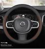 Volvo XC-Serie Echtes Leder Lenkradabdeckung