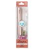 IONPA Spazzolino Elettrico Sonico a Vibrazione Sostituzione Batterie Testine Spazzolino, Spazzolino, Portatile, Alimentato a Batteria, DM-021 (Rosa)