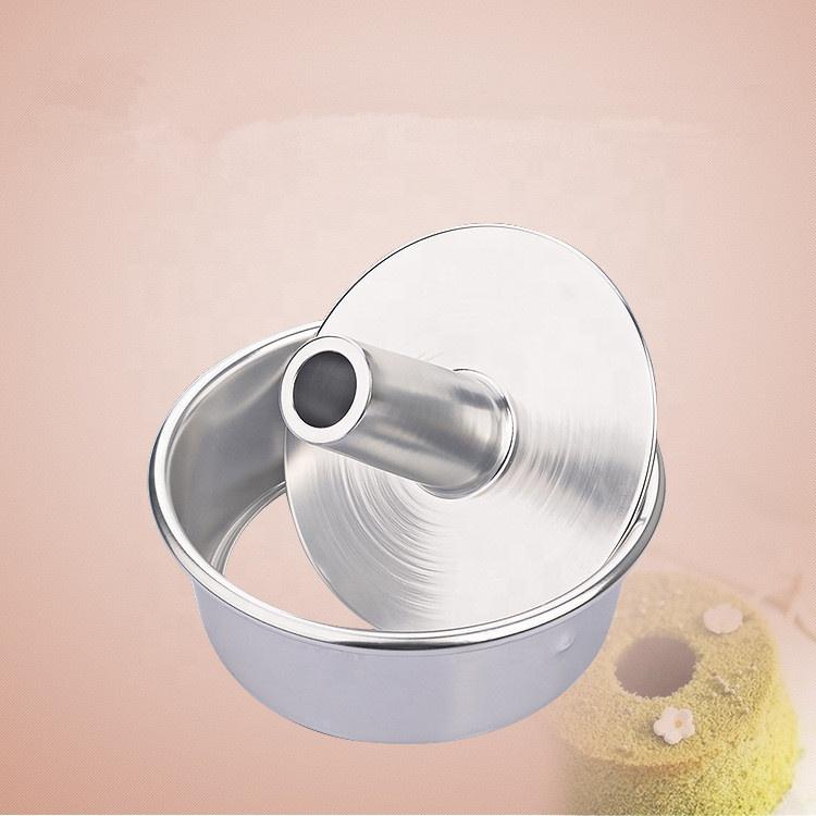 Angel Food Cake Pan Christmas Aluminum Cake Mold Chiffon Baking Cake Mould