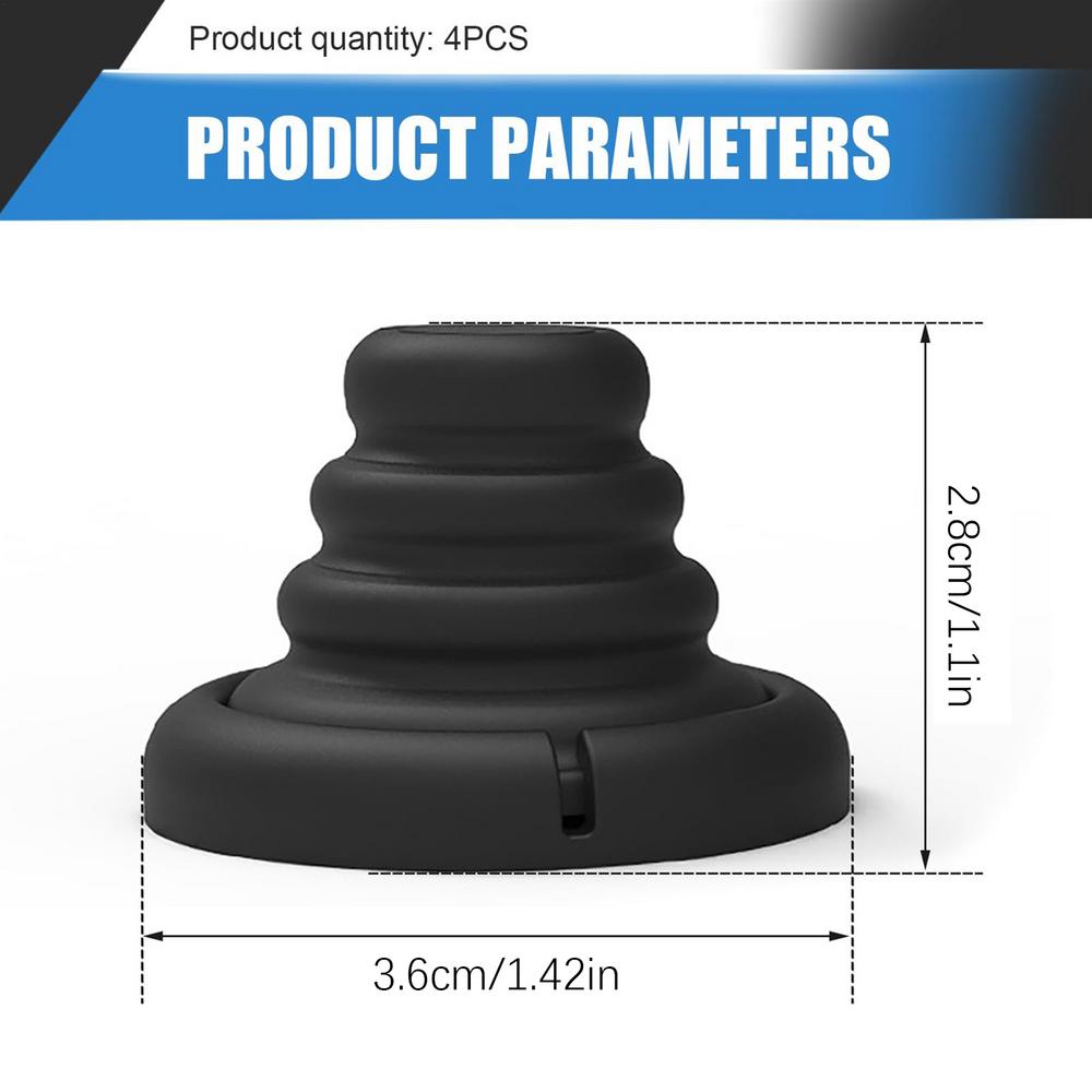 

Car Door Shock Absorber Pads 4 Pieces Car Anti-collision Bumper Cushion Vehicle Door Buffer Seal Pads For RV Sedan Truck Vehicle