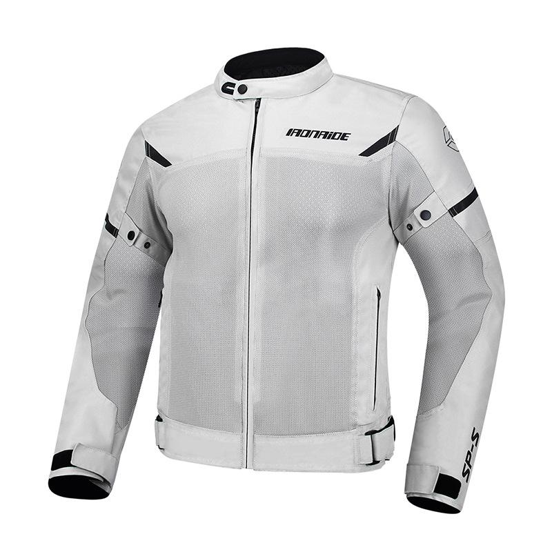 Tuta da Moto da Corsa Estiva in Rete Traspirante - Equipaggiamento da Rally Anti-Caduta
